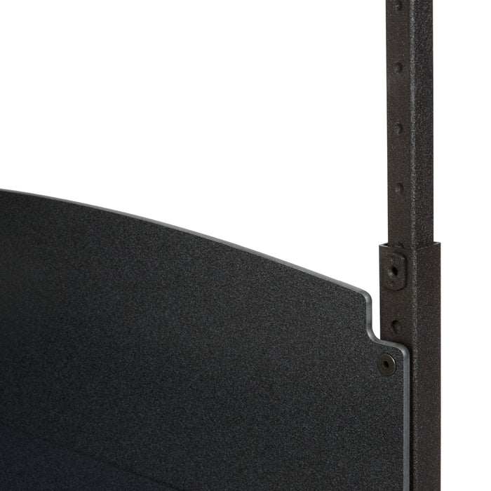 AlphaBetter® Adjustable-Height Stand-Up Desk, 28 x 20" Standard Top and Swinging Footrest Bar | 1201BE