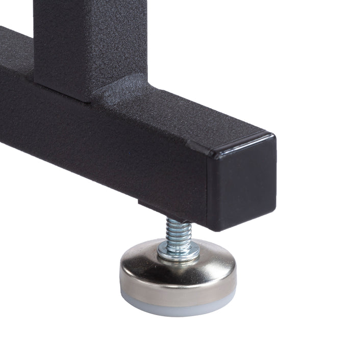 AlphaBetter® Adjustable-Height Stand-Up Desk, 28 x 20" Standard Top and Swinging Footrest Bar | 1201BE