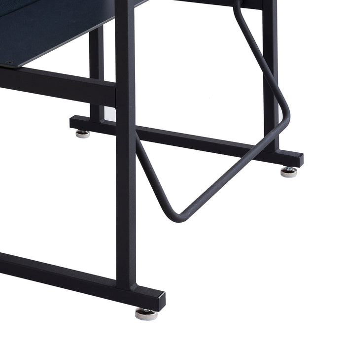 AlphaBetter® Adjustable-Height Stand-Up Desk, 28 x 20" Premium or Dry Erase Top and Swinging Footrest Bar | 1203