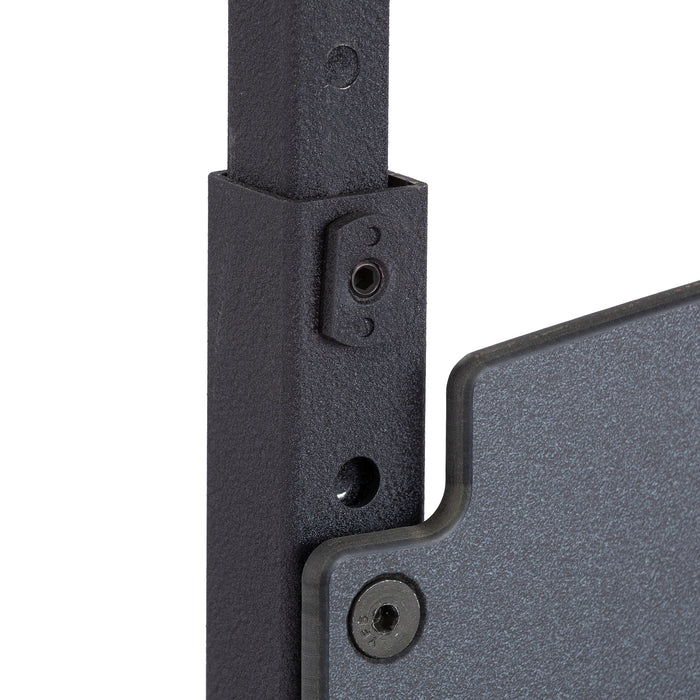 AlphaBetter® Adjustable-Height Stand-Up Desk, 28 x 20" Premium or Dry Erase Top, Book Box and Swinging Footrest Bar | 1204