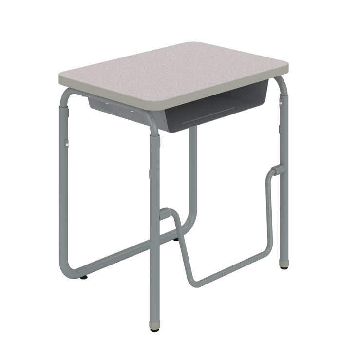 AlphaBetter® 2.0 Height – Adjustable Student Desk with Book Box and Pendulum Bar 29"-43” | 1224