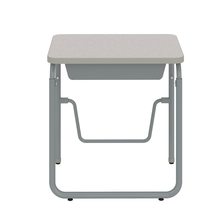 AlphaBetter® 2.0 Height – Adjustable Student Desk with Book Box and Pendulum Bar 29"-43” | 1224