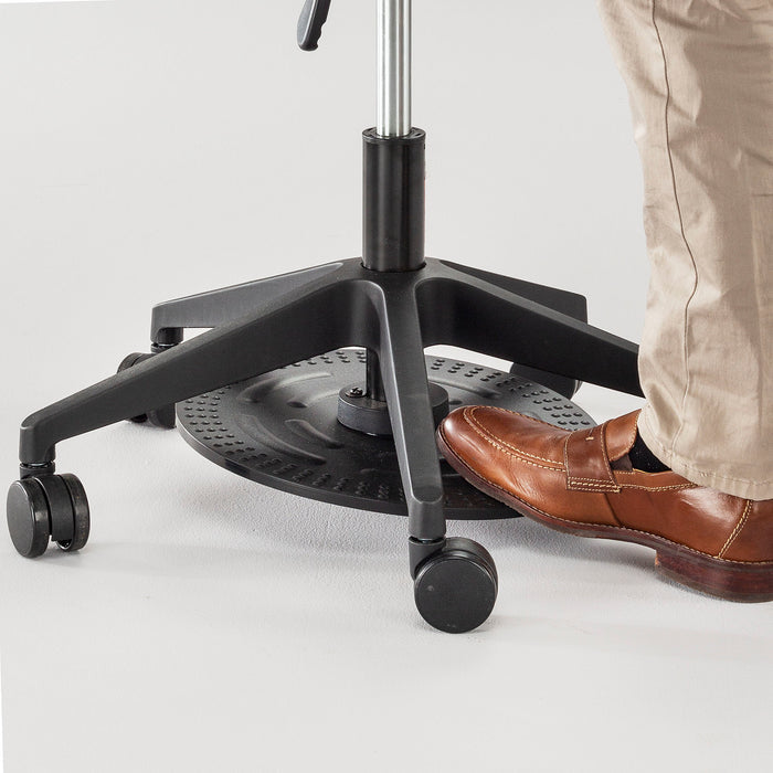 Foot Pedal Lab Stool | 3437BL