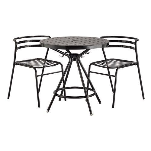 CoGo™ Steel Outdoor/Indoor Table, Round, 30" | 4361BL