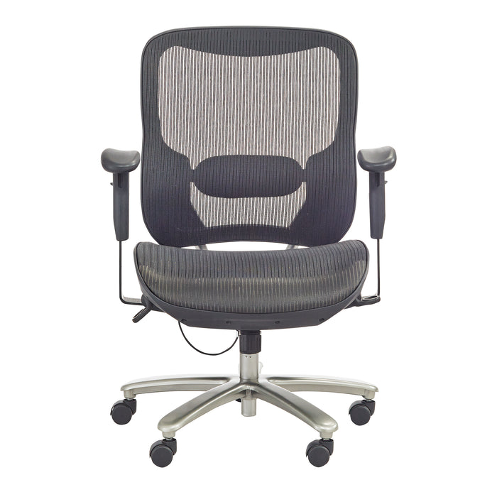 Lineage™ Big & Tall All-Mesh Task Chair, 400 lb. Weight Capacity | 3505BL