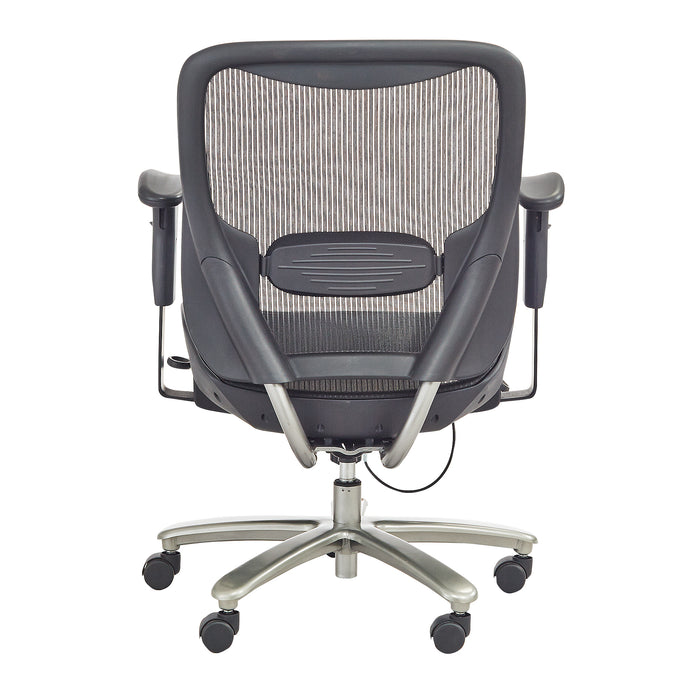 Lineage™ Big & Tall All-Mesh Task Chair, 400 lb. Weight Capacity | 3505BL