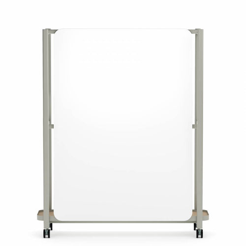 Collaborative Spaces™ 60"W Single Sided Whiteboard Cart | SCCSW1860