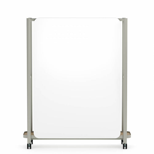 Collaborative Spaces™ 60"W Double Sided Whiteboard Cart | SCCDW1860