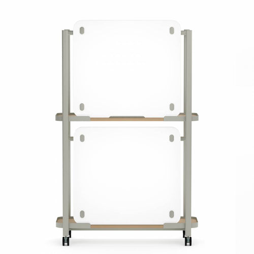 Collaborative Spaces™ 48"W Removable Whiteboard Cart | SCCRW1848