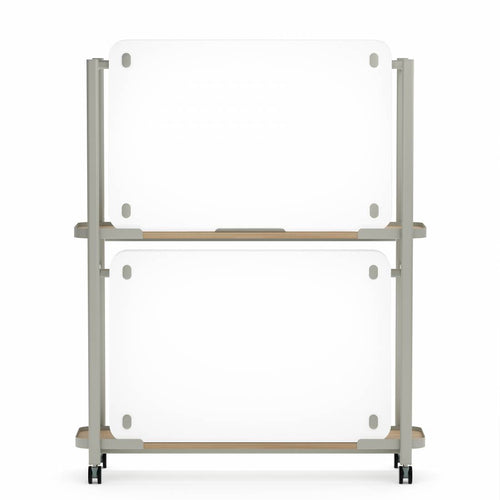 Collaborative Spaces™ 60"W Removable Whiteboard Cart | SCCRW1860