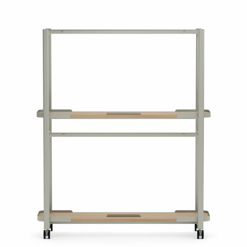 Collaborative Spaces™ 60"W Empty Removable Whiteboard Cart | SCCEW1860