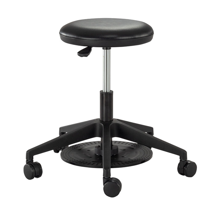Foot Pedal Lab Stool | 3437BL