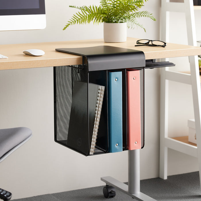 Onyx™ Solid Top Vertical Hanging Storage | 3243BL