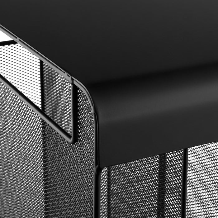 Onyx™ Solid Top Vertical Hanging Storage | 3243BL