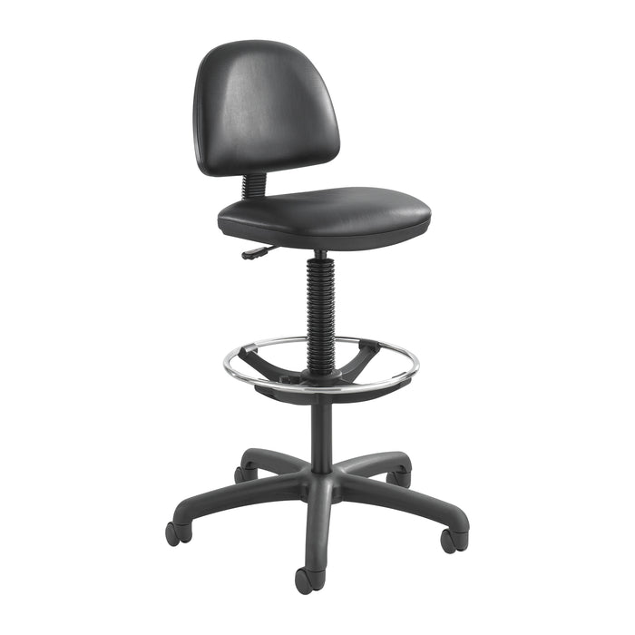 Precision Vinyl Extended-Height Chair with Footring | 3406BL