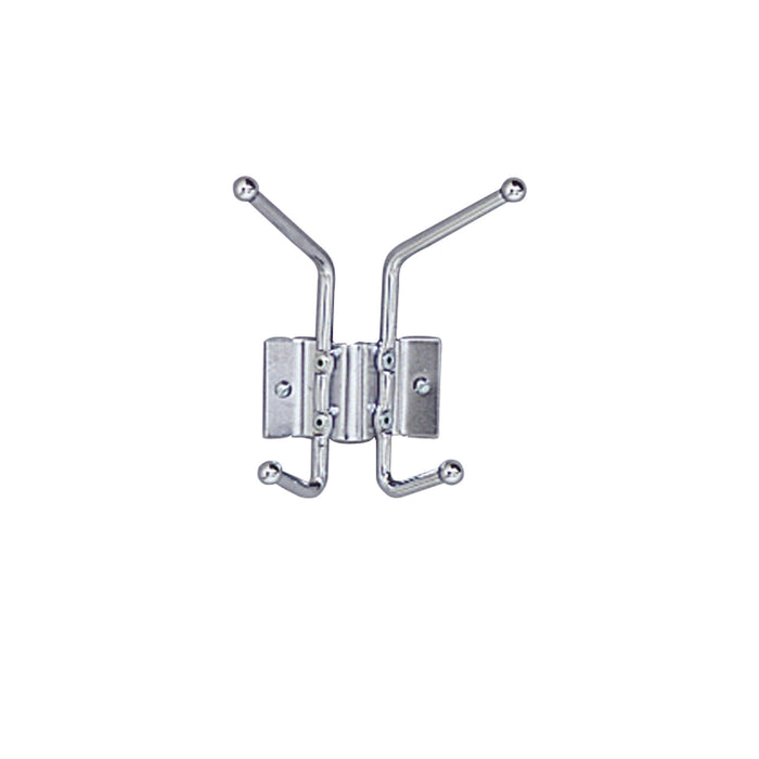 Wall Rack Coat Hook, 2-Hook (Qty. 12) | 4160