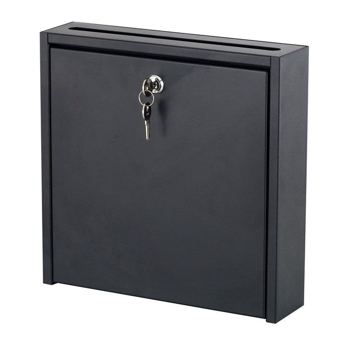 12 x 12" Wall-Mounted Interoffice Mailbox with Lock | 4258BL
