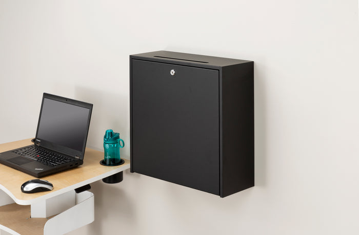 18x18" Wall-Mounted Interoffice Mailbox with Lock | 4259BL