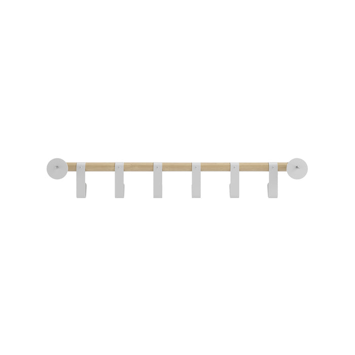 Resi Coat Wall Rack 6 Hooks | 4264WH