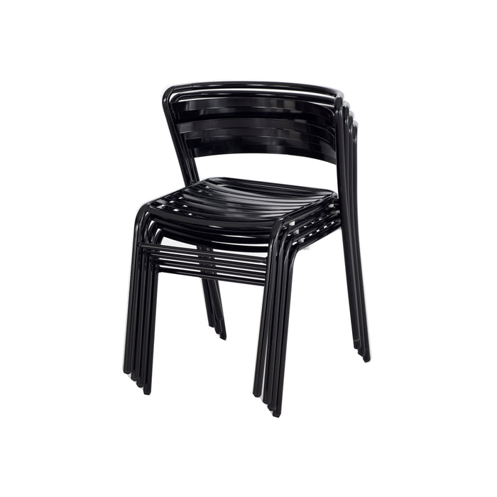 CoGo™ Steel Outdoor/Indoor Stack Chair (Qty. 2) | 4360BL