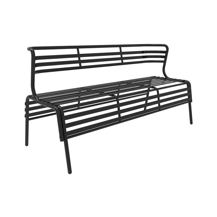 CoGo™ Steel Outdoor/Indoor Bench | 4368BL