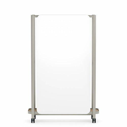 Collaborative Spaces™ 48"W Double Sided Whiteboard Cart | SCCDW1848