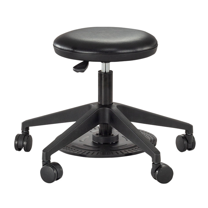 Foot Pedal Lab Stool | 3437BL