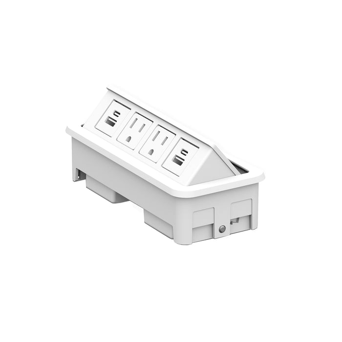 Jurni Multi-Purpose Table with T-Leg and Casters | JN6024NFXTCADSWT