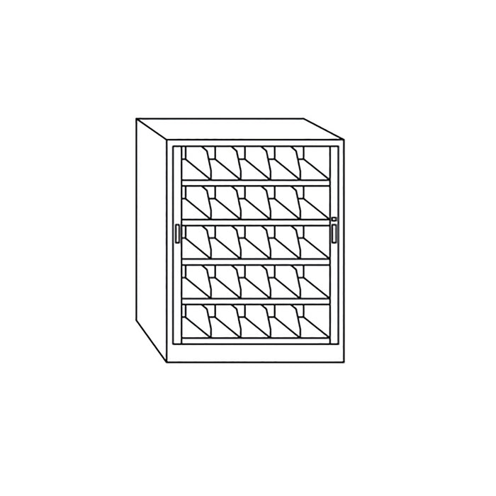 File Harbor, 5-Tier, 48" W x 62" H | 6248A3