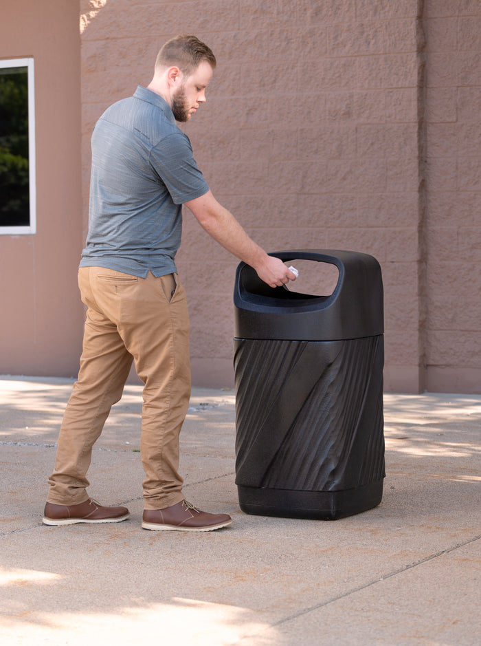 Twist™ Waste Receptacle, Closed Top | 9371BL