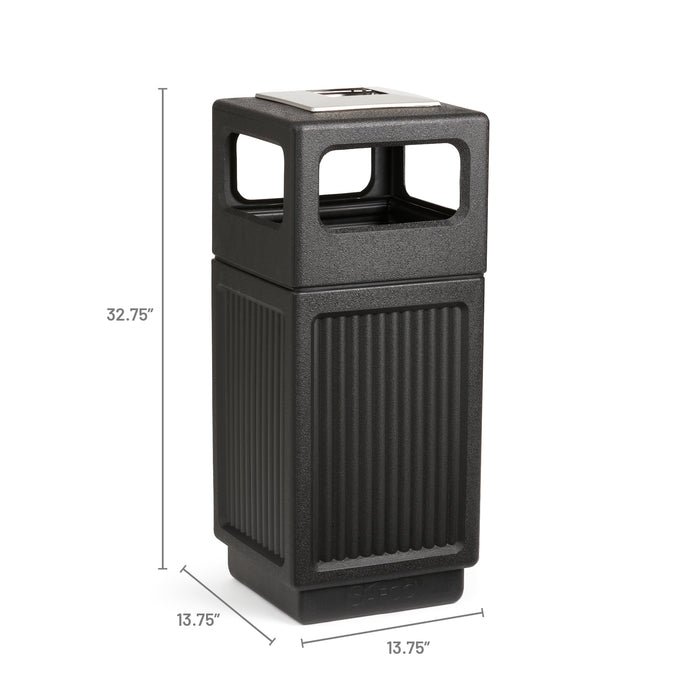 Canmeleon™ Recessed Panel, Ash Urn, Side Open, 15 Gallon | 9474BL