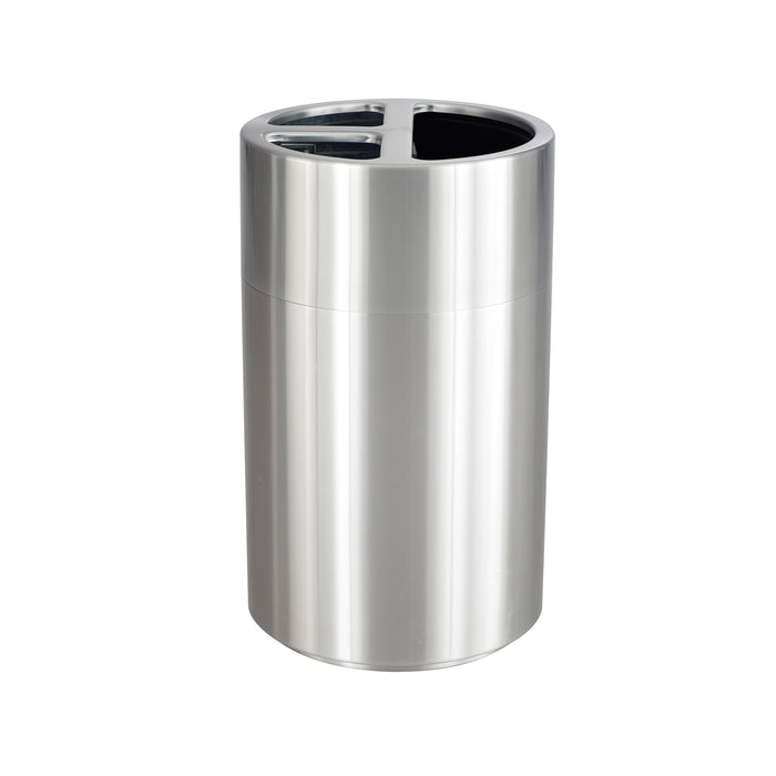 Triple Recycling Receptacle, 40 Gallon | 9941SS