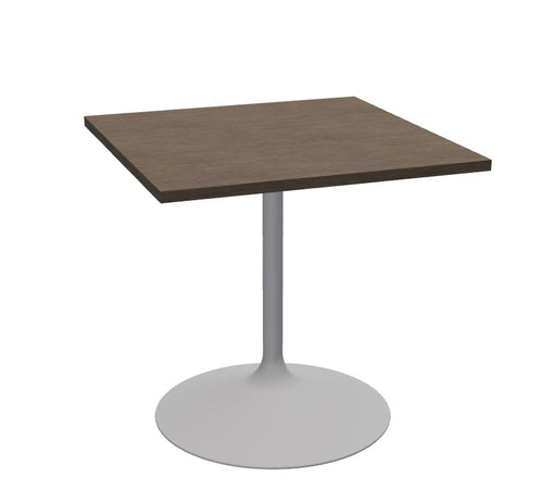Anywhere 24" Square Meeting Table with Trumpet Base | TSQTT24