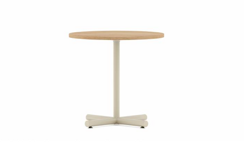 Anywhere 30" Round Meeting Table with Tubular Steel Base | TRD4RS30