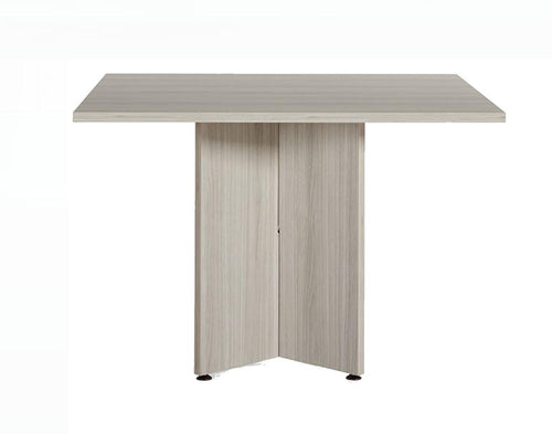 Anywhere 42" Square Meeting Table with Laminate Cross Base | TSQXB42