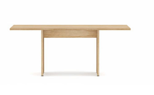 Anywhere 72"W x 36"D Rectangular Meeting Table with Slab Base & One Piece Top | TRTLS7236