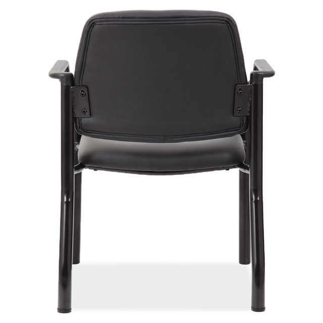 Big & Tall Guest Chair with Arms and Black Frame - 22"W | 59053FPA