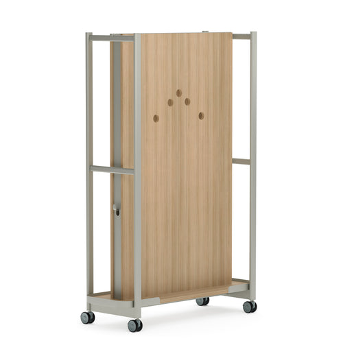 Collaborative Spaces™ 48"W Media Cart with Casters | SCCMNE1848