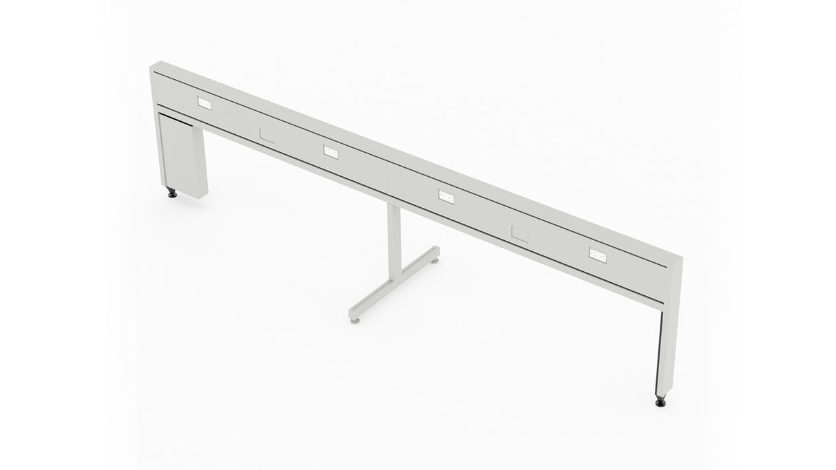 Evolve 4 Person 24" H 48" W Power Beam Typical | EPB501