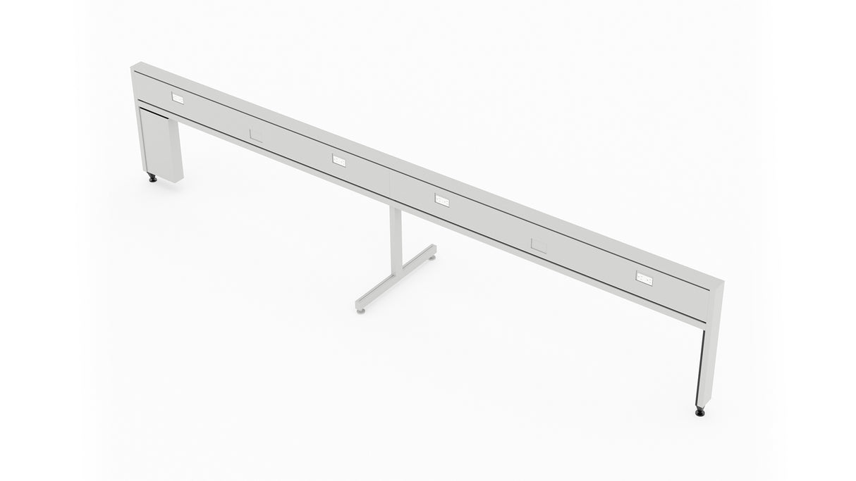 Evolve 4 Person 24" H 60" W Power Beam Typical | EPB502