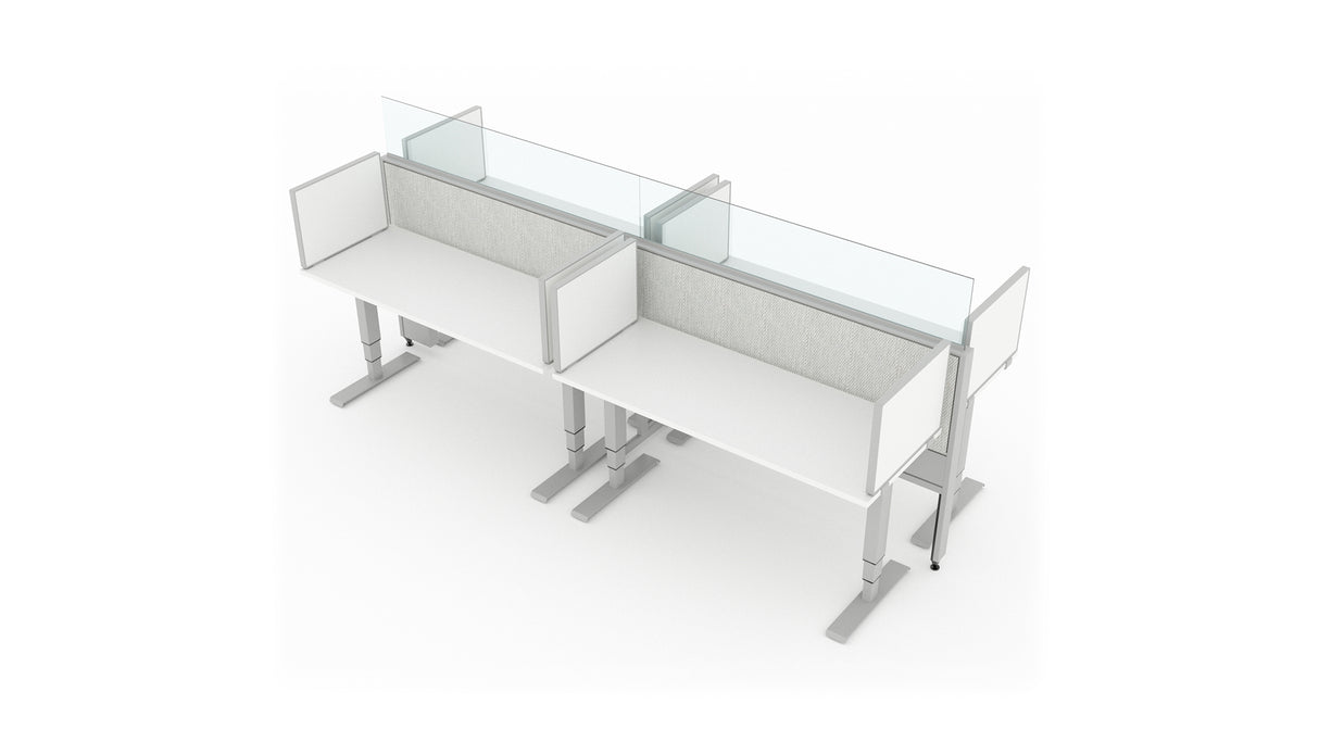 Evolve 4 Person 6'x6' H 48" W Power Beam Typical | EPB509W