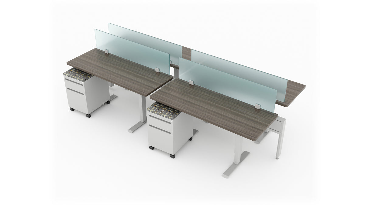 Evolve 4 Person 24" H 60" W Power Beam Typical | EPB510