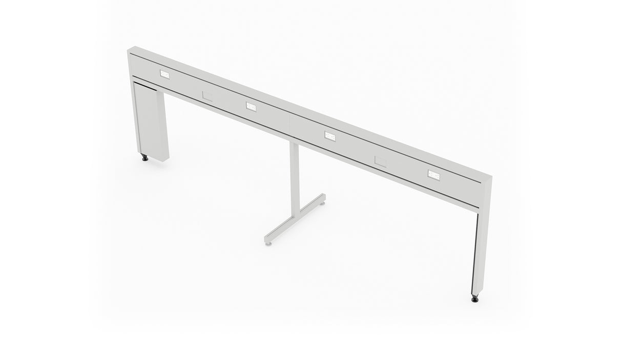 Evolve 6 Person 30" H 48" W Power Beam Typical | EPB516