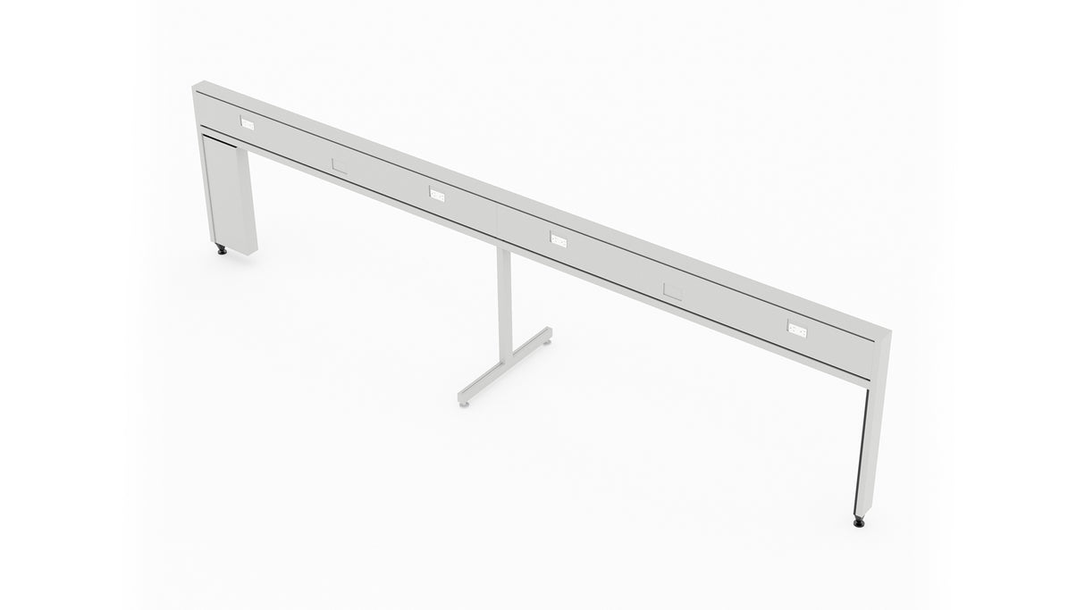 Evolve 4 Person 30" H 60" W Power Beam Typical | EPB517