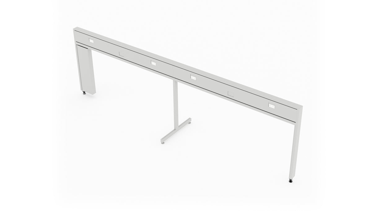 Evolve 4 Person 36" H 60" W Power Beam Typical | EPB523