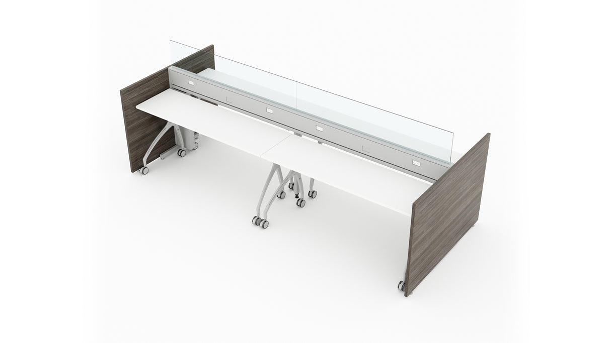 Evolve 4 Person 36" H 60" W Power Beam Typical | EPB528