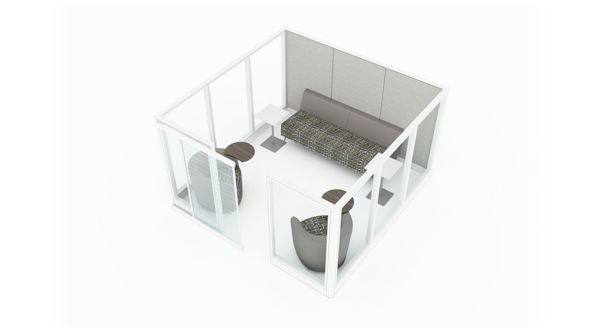 Evolve Other Person 66" H 9'x9' Workstation Typical | EV520