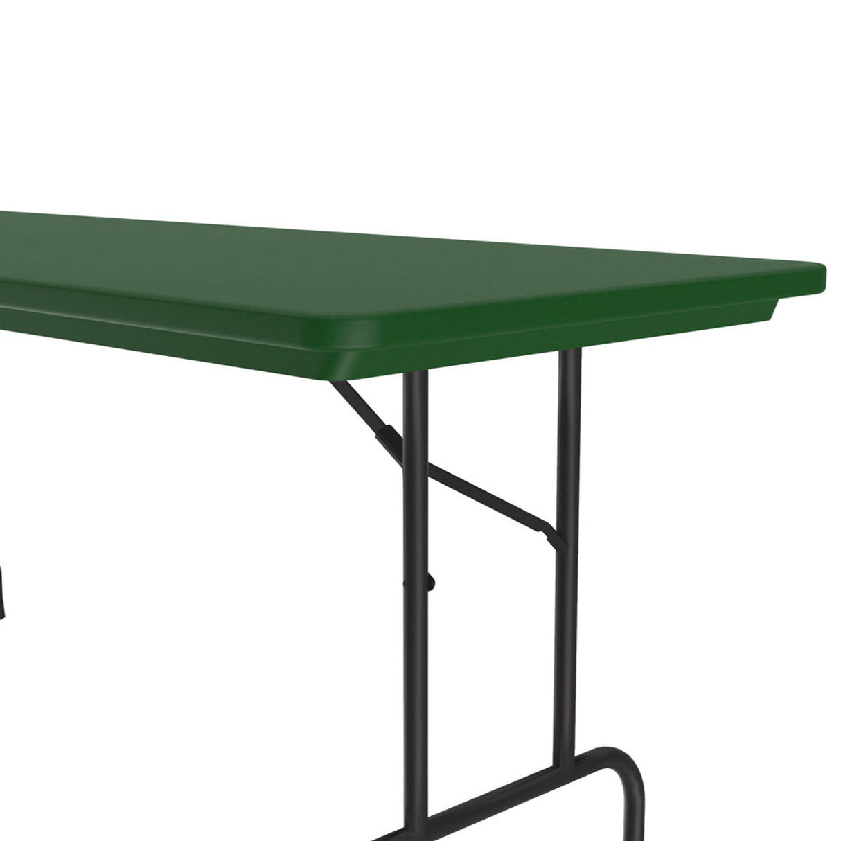 Colorful Blow Mold Fixed Height Folding Table - 60" x 30" | R3060