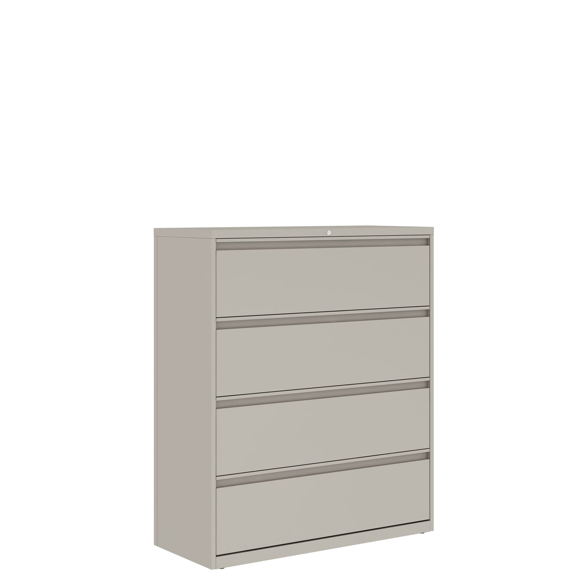 Prime™ 49.6"H Four Drawer Lateral Filing Cabinet, 42"W x 18"D - Fixed Front | GULF40G1842P