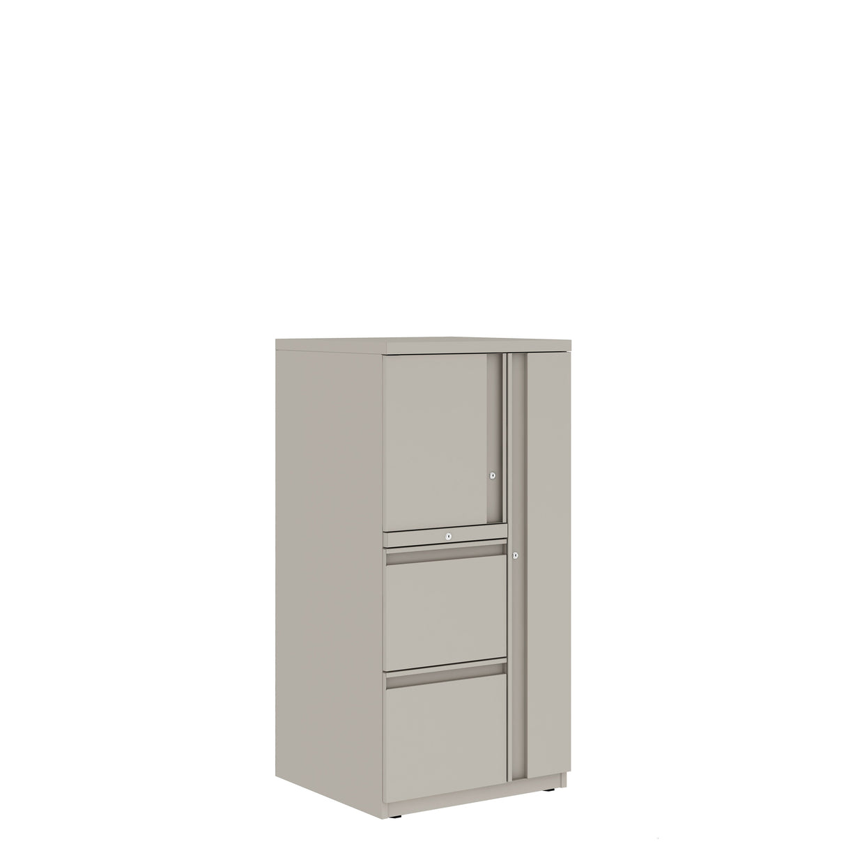 Prime™ 49.6"H Personal Tower, File/File - Left, Wardrobe - Right | GUSLF4G24FCPR
